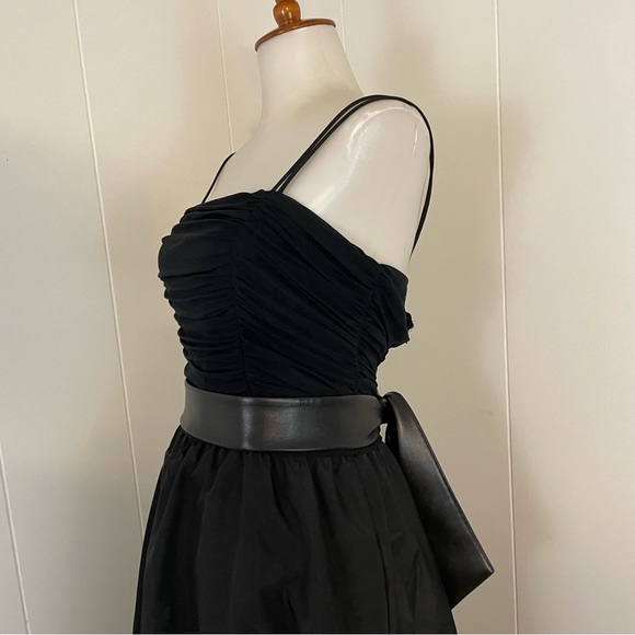 Vintage Puff Sleeve Crop Jacket with Sleeveless A-Line Dress - Picture 7 of 14